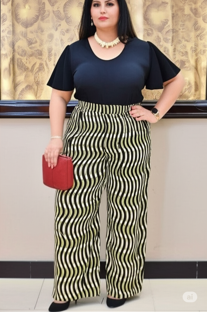 SP6 Büyük Beden Bürümcük Cepsiz Pantolon